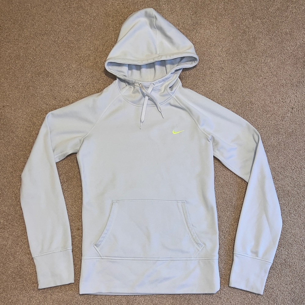 Nike Therma-Fit Light Gray Women’s Hooded Sweatshirt XS